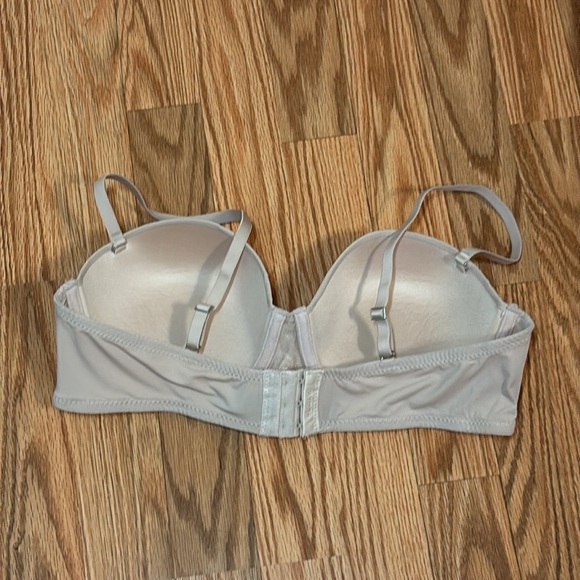 Tahari Cream Push-Up Balconette, 38C - Picture 4 of 6